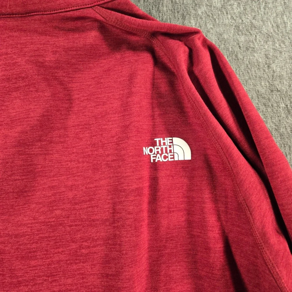 The North Face Canyonlands 1/2 zip Pullover Mens XL Red Fleece Jacket Gorpcore